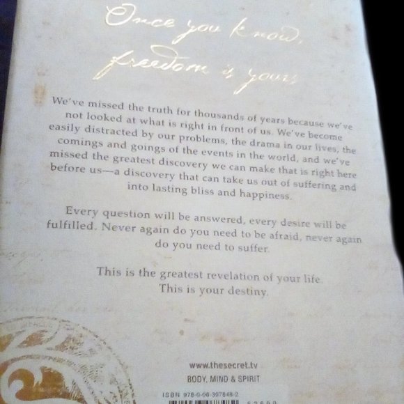 ADD $1 - THE GREATEST SECRET BOOK - Positive Spiritual Happiness Brand New! - Picture 4 of 4